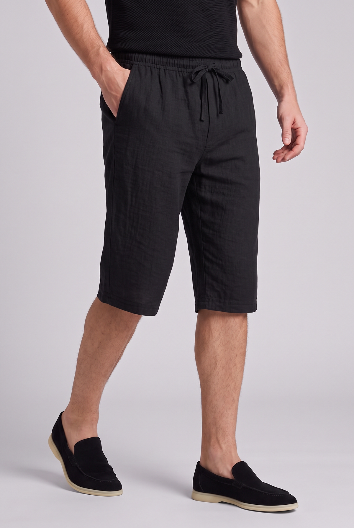 The Ischia Shorts - Black