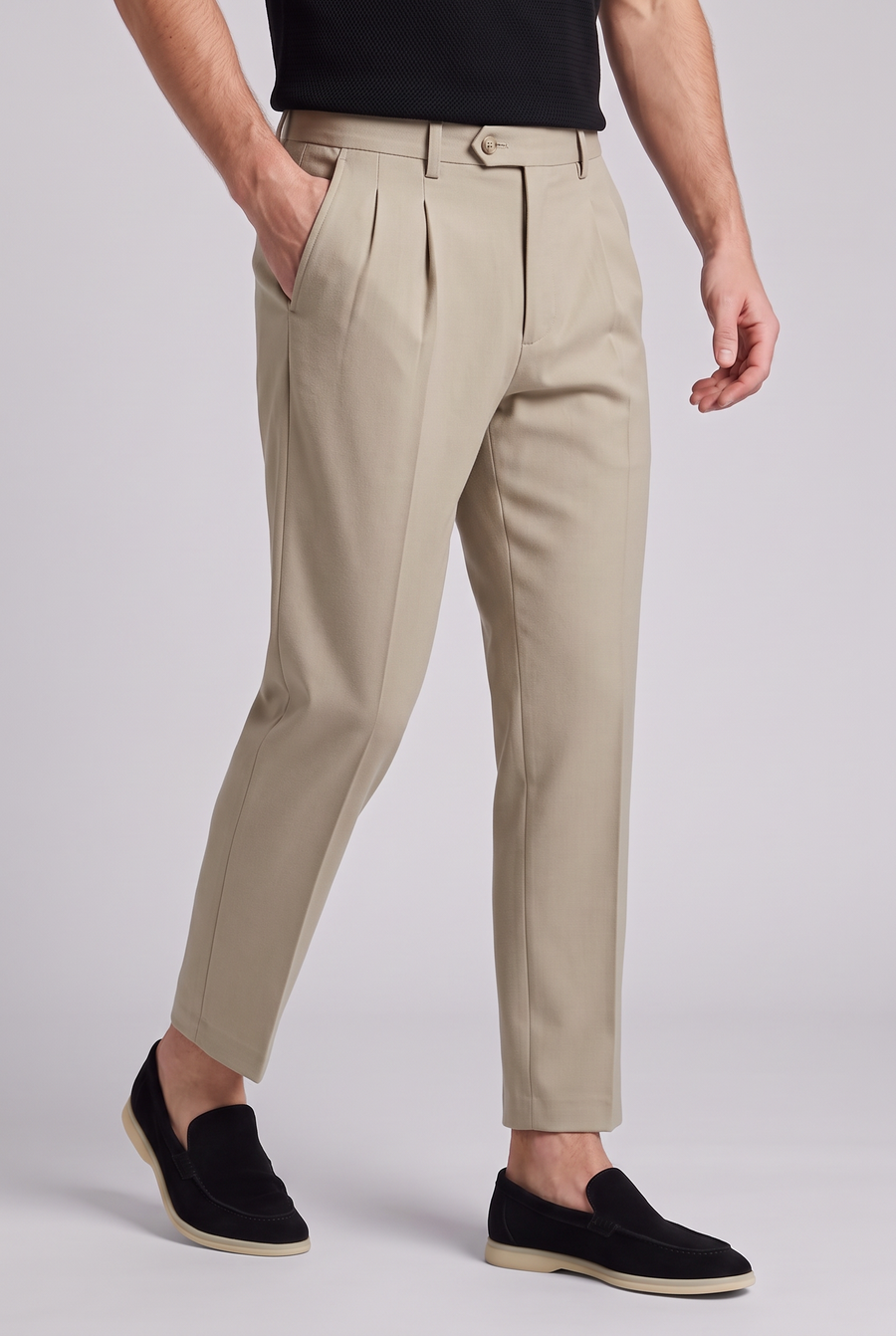 The Mantova Trouser - Khaki