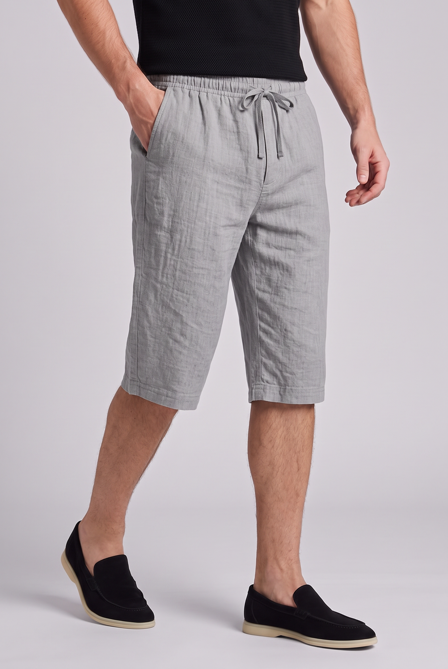 The Ischia Shorts - Gray