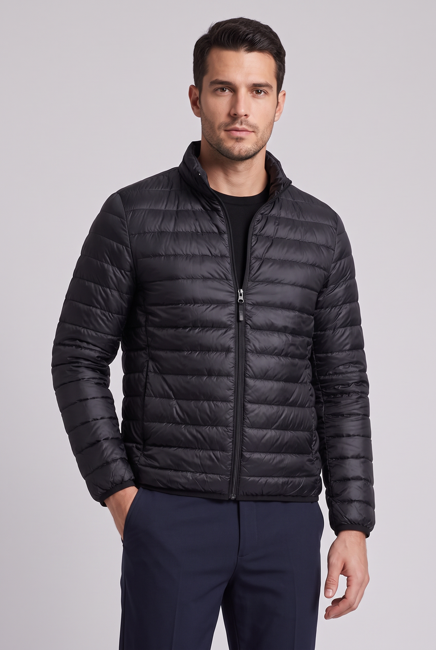 The Cortina Puffer Jacket - Black