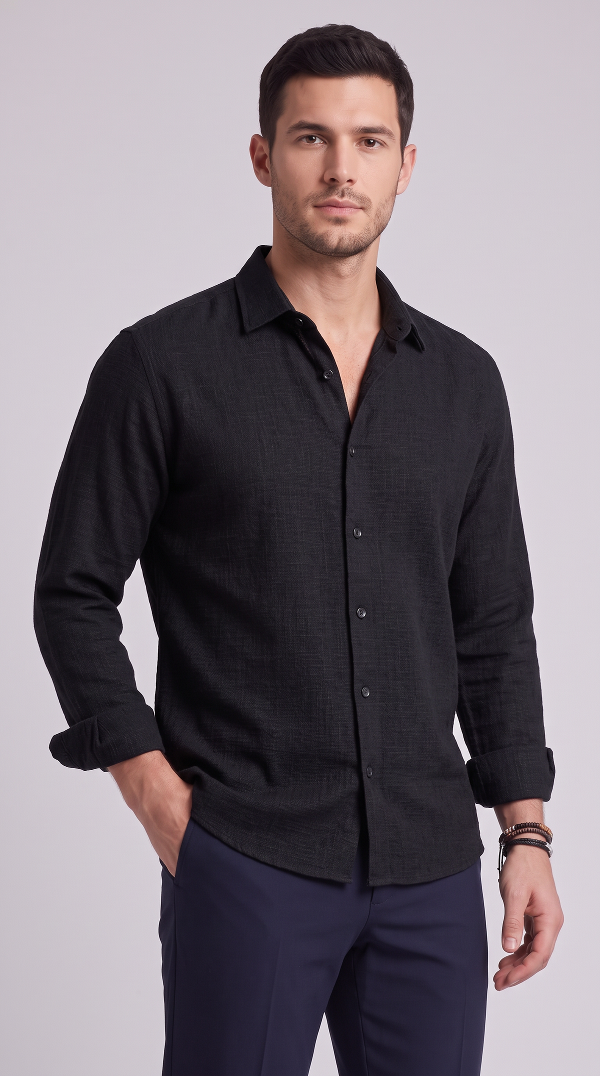 The Ravello Shirt - Black