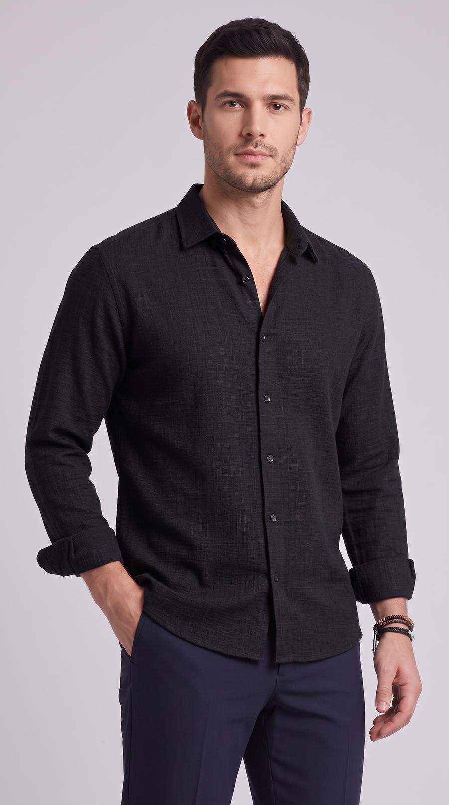 The Ravello Shirt - Black